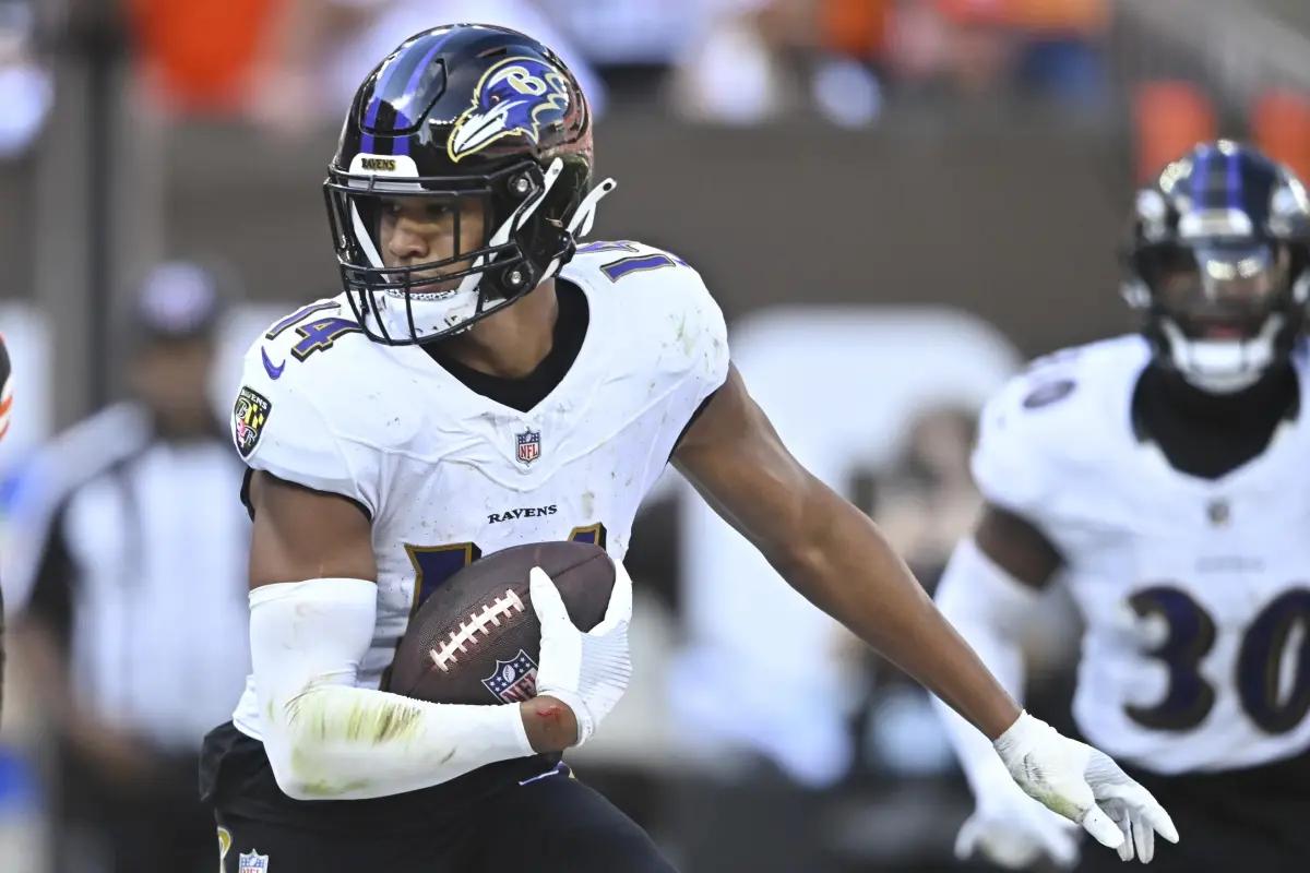 Kyle Hamilton now has two interceptions on the season along with 3.0 sacks, both career-highs. 